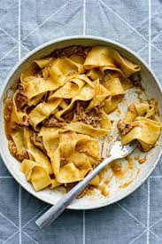 lamb ragù with pappardelle a