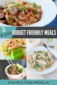 family friendly budget dinners