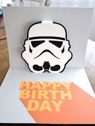 Ready your cake, prepare the food and drinks! 20 Online Birthday Card Template Star Wars In Word For Birthday Card Template Star Wars Cards Design Templates