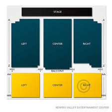 Renfro Valley Entertainment Center 2019 Seating Chart
