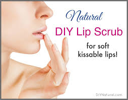 diy lip mask and lip scrub to soften