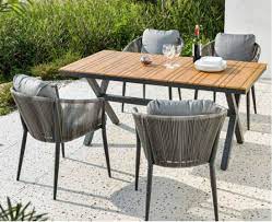 Outdoor Dining Furniture Aluminum Glass