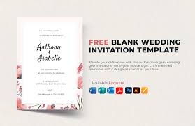 wedding invitation template in