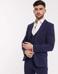 Our range of mens suits online cover all bases and has something to suit all sizes and styles, so whatever fit, colour or fabric you had in mind, you'll find a perfect buy asos skinny fit suit in blue at asos. Men S Suits Men S Designer Tailored Suits Asos