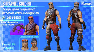 (no reviews yet) write a review. Shrapnel Soldier Male Renegade Raider Concept Wanted To Implement Renegade Raider S Style Onto A Male Skin Had The Idea For Awhile And Finally Put It Into Work Fortnitebr