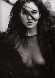 Monica Bellucci semi nude by Richard Aujard Femme fatale T.