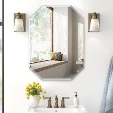 frame vanity mirror for bathroom
