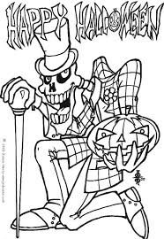 Holiday & seasonal coloring pages. Free Scary Halloween Coloring Pages Coloring Home
