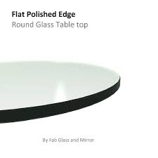 Round Glass Table Top