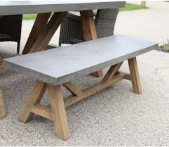 Concrete Garden Furniture Polished