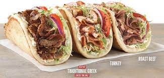 traditional greek gyro