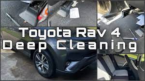 toyota rav 4 interior deep cleaning