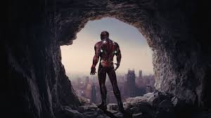 iron man wallpaper 4k cave time travel