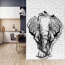 Metal Wall Art Metal Elephant Decor