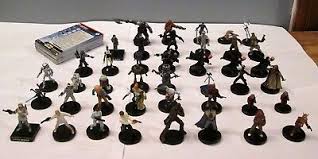 General grievous, scourge of the jedi. Star Wars Miniatures Lot Of Minis Stat Cards By Wizards Of The Coast 45 00 Picclick
