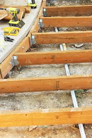how to install deck joists