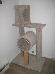 how to re carpet your cat tower