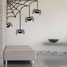 Corner Spider Web Decal