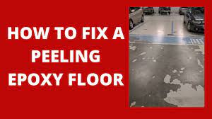 how to fix a ling epoxy floor you