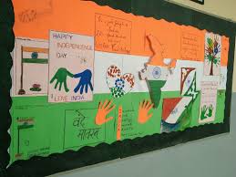 Display Board Ideas For Independence Day Of India