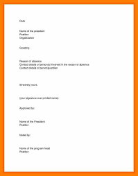 10 Excuse Letter For Absent In School Resume Samples