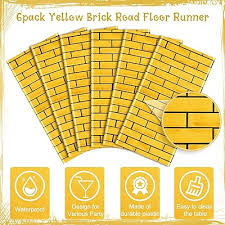 yellow brick road floor runner