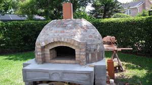 brick pizza oven bbq smoker combo