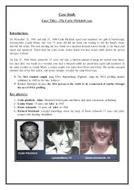 Discover colin pitchfork's biography, age, height, physical stats, dating/affairs, family and career updates. Forensic Biology Case Study The Colin Pitchfork Case