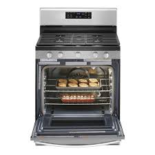 Gas Range With Fan Convection Cooking