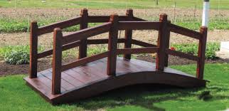 Amish Built Garden Bridges For