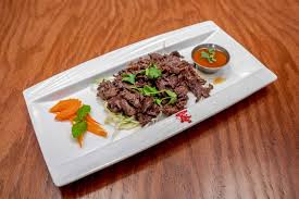 tiger cry beef dinner menu thai