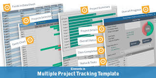 Multiple Project Tracking Template Excel
