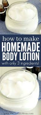 homemade body lotion for oily skin