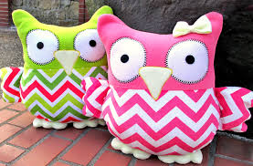sleepy time stuffed owls sew4home