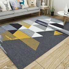 nordic geometric carpets living room