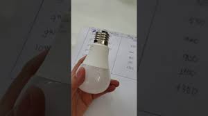 Bóng đèn led bulb tròn Duhal 5W - YouTube
