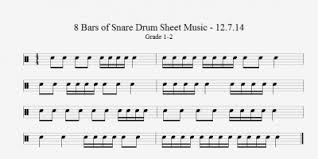 You can even add bass drums on quarter notes to add some power and drive to the drum fill. Free Drum Lessons Sheet Music Drum Sheet Music Drums Sheet Sheet Music