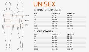 Sizing Chart Teamwear Ie Stanno Teamwear Ireland Soccer