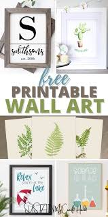 Free Printable Wall Art For Any Room In