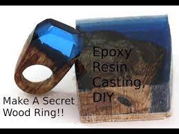 There has been a great deal of popularity with wood and resin rings. Resin Amp Wood Ring Diy Secret Wood Ring Simplest Method Youtube Epoxy Resin Wood Epoxy Casting Resin Secret Wood Rings