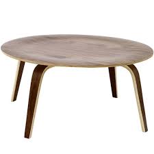 Plywood Coffee Table Walnut By Modern