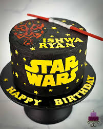 star wars birthday cake darth maul