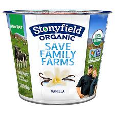 stonyfield organic yogurt lowfat