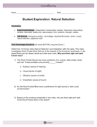 Dec 23, 2016natural selection gizmo answers explore. Student Exploration Sheet Growing Plants