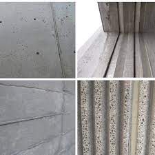 Exposed Concrete Finish In Modernist