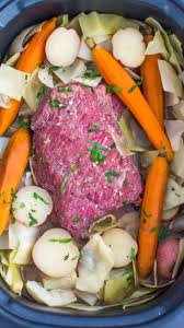 slow cooker corned beef with cabbage