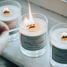 Wooden wicks are relatively new to the candle making industry. Why Wooden Wicks Home County Candle Co