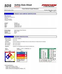 safety data sheet prochem