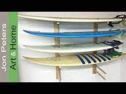 How To Build A Surfboard Rack Install