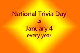 Try general cardiology for a comprehensive review of all topics or expert cardiology for more advanced questions. National Trivia Day Is January 4 Nonstop Celebrations